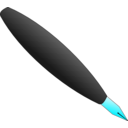 download Simple Pen clipart image with 135 hue color