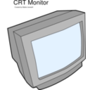 download Crt Monitor clipart image with 45 hue color