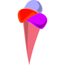 download Eis Eiswaffel Ice clipart image with 315 hue color