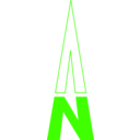 download North Arrow Orienteering clipart image with 225 hue color