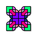 download Ornament 04 clipart image with 270 hue color