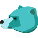 download Bear clipart image with 135 hue color