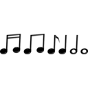 Music Notes Notas Musicales