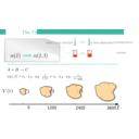 download Presentation Slide clipart image with 180 hue color