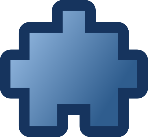 Icon Puzzle2 Blue