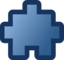 Icon Puzzle2 Blue