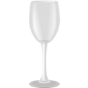 download Wine Glass clipart image with 270 hue color