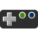 download Gamepad clipart image with 90 hue color