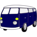 download Good Old Van clipart image with 45 hue color