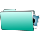 download Folder clipart image with 315 hue color