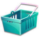 download Shopping Basket clipart image with 90 hue color