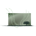 download Moody Tree clipart image with 270 hue color