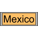 download Digital Display With Mexico Text clipart image with 315 hue color