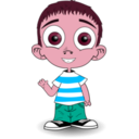 download Child clipart image with 315 hue color