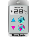 download Think Again Cooling clipart image with 315 hue color