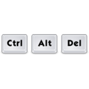 download Ctrl Alt Delete clipart image with 135 hue color