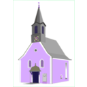 download Village Church clipart image with 225 hue color