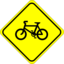 Roadsign Watch For Bicycles