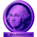 download George Washington Memorial clipart image with 225 hue color