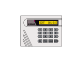 download Alarm System S2000 clipart image with 315 hue color