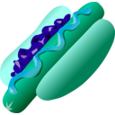 download Hot Dog clipart image with 135 hue color