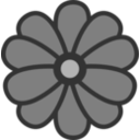 download Ftflower clipart image with 0 hue color