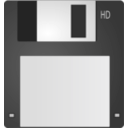 download Floppy clipart image with 270 hue color