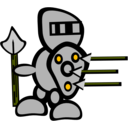 download Knight clipart image with 45 hue color