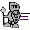 download Knight clipart image with 270 hue color