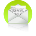 download Big Mail Icon clipart image with 45 hue color