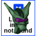 download Am Alien Head 2 clipart image with 225 hue color