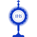 download Blessed Sacrament clipart image with 180 hue color