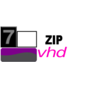 download 7zip Classic Vhd clipart image with 135 hue color