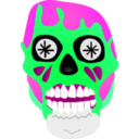 download Alien Mask From They Live clipart image with 315 hue color
