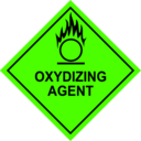 download Oxidizing Agent Sign clipart image with 45 hue color