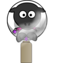 download Spray Can Sheep clipart image with 225 hue color