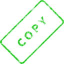 download Copy Business Stamp 2 clipart image with 270 hue color