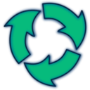 download Recycle clipart image with 90 hue color