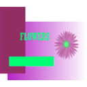 download Flowers clipart image with 90 hue color