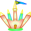 download Pinkhome3 clipart image with 180 hue color