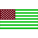 download Us Flag clipart image with 135 hue color