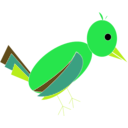download Yellow Bird clipart image with 90 hue color
