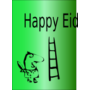 download Happy Eid clipart image with 90 hue color