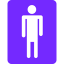 download Men Bathroom clipart image with 45 hue color