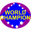 download Brazil World Champion clipart image with 180 hue color