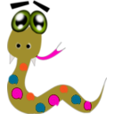 download Serpiente clipart image with 315 hue color