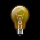 download Green Lightbulb clipart image with 315 hue color