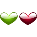 download Heart9 clipart image with 180 hue color