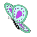 download Pink Purple Butterfly clipart image with 225 hue color