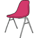 download Modern Chair 3 4 Angle clipart image with 315 hue color